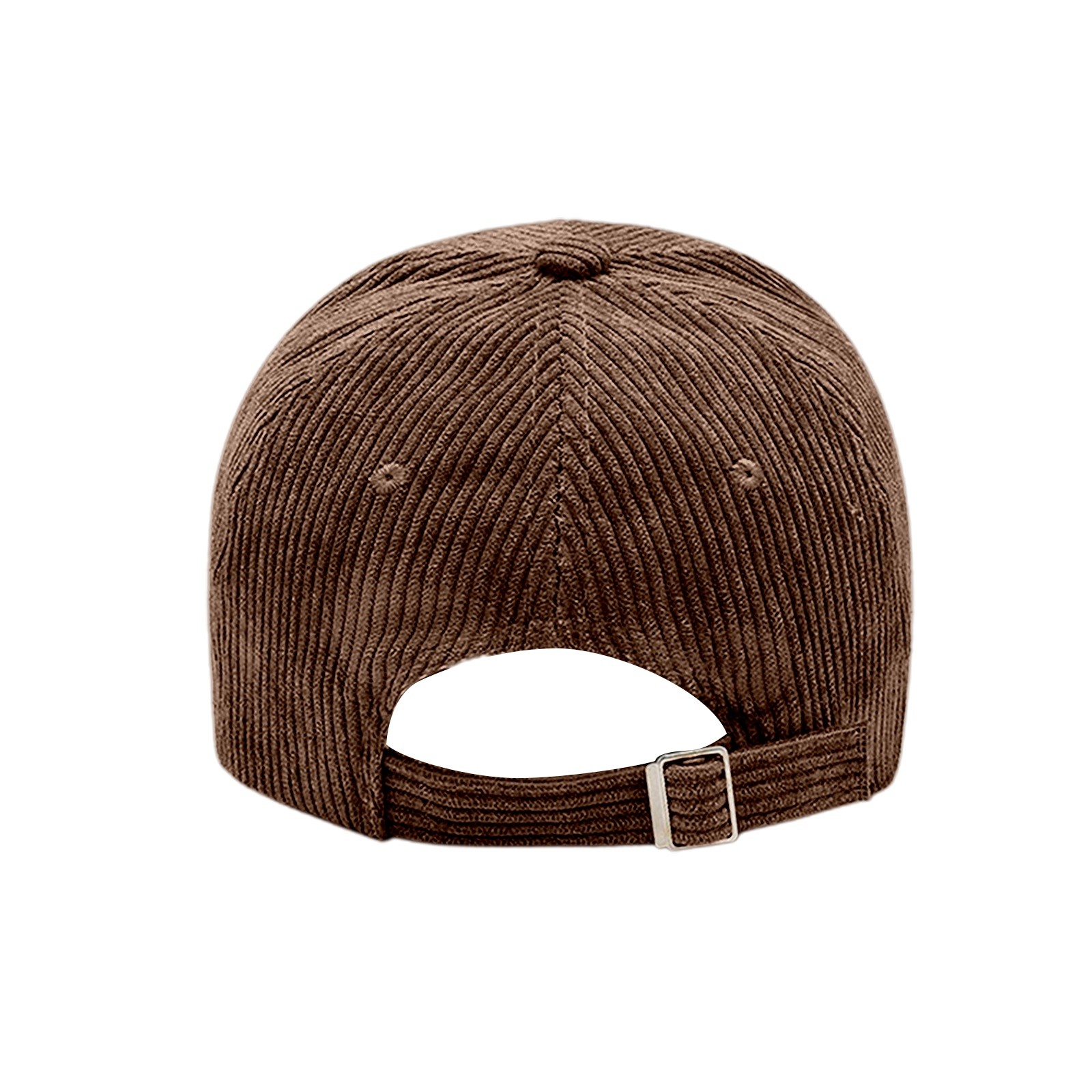 thumbnail image 4 of Gorra de béisbol unisex de pana - Textura suave, visera, correa ajustable - Informal/para actividades al aire libre, 4 of 8